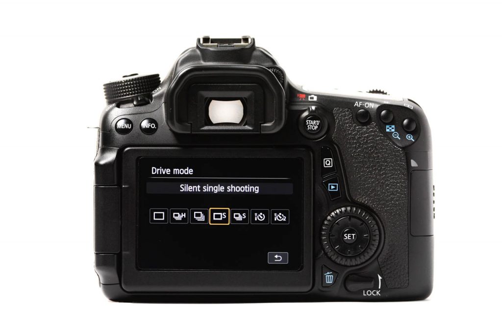 Hướng dẫn chọn kiểu chụp trên Canon 70D