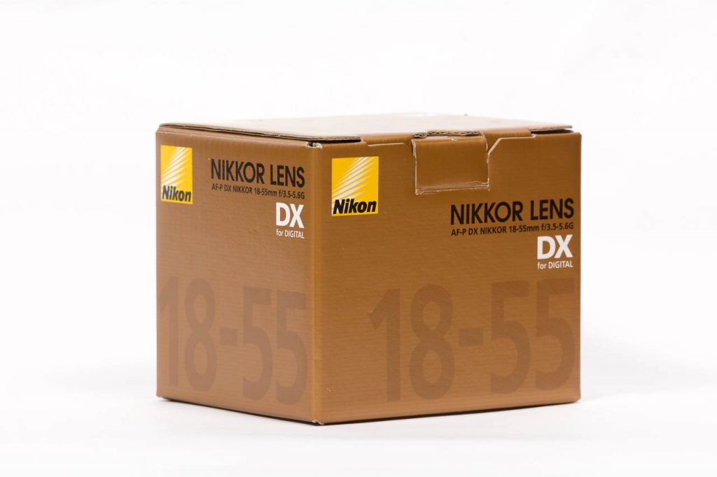 unbox nikon af-p 18-55mm