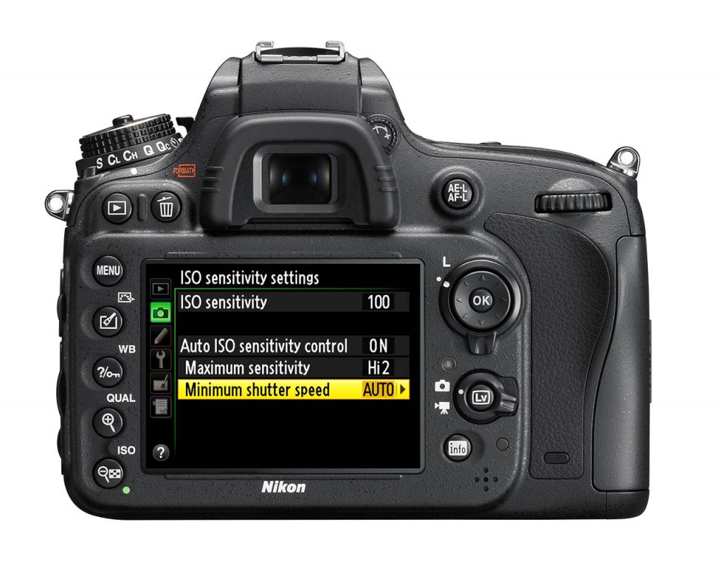 ISO tự động Nikon D610 - Tốc độ màn trập tối đa