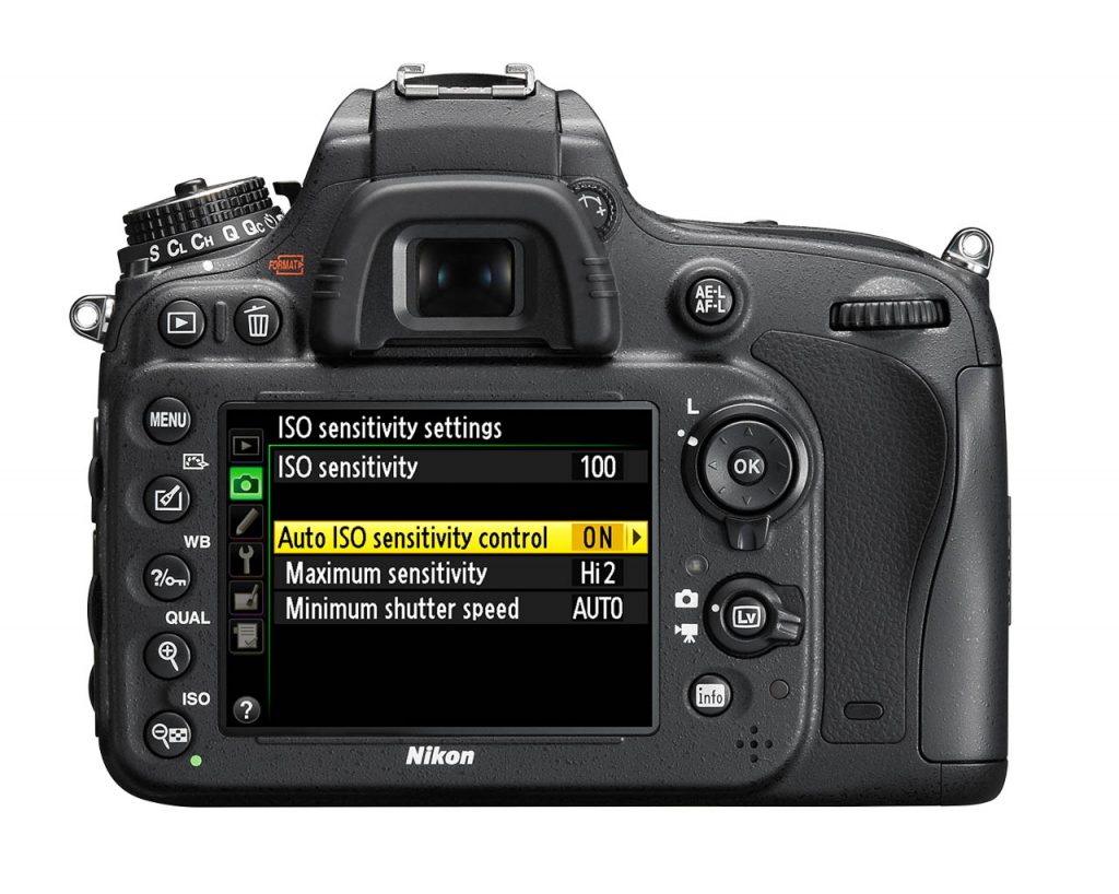 Chọn Auto ISO trên Nikon D610