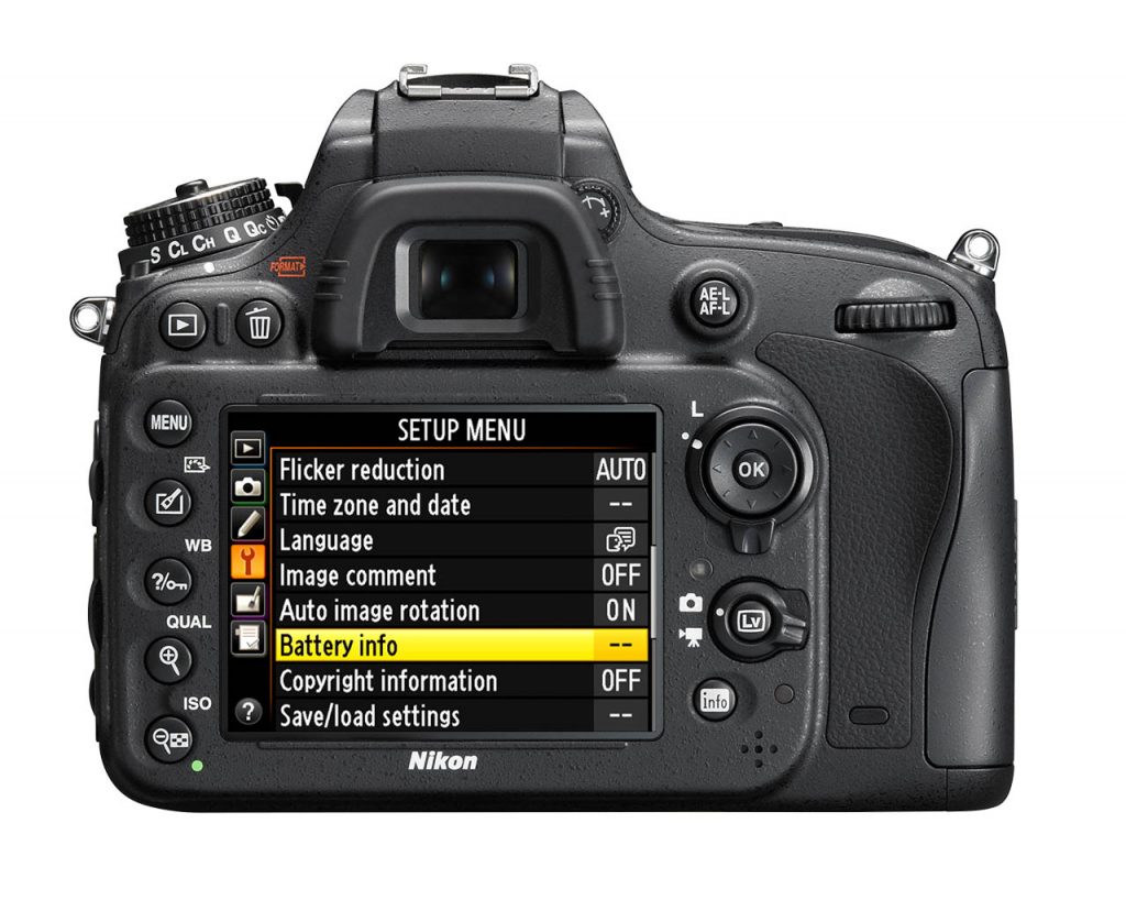 Nikon D610 - Thông tin về Pin