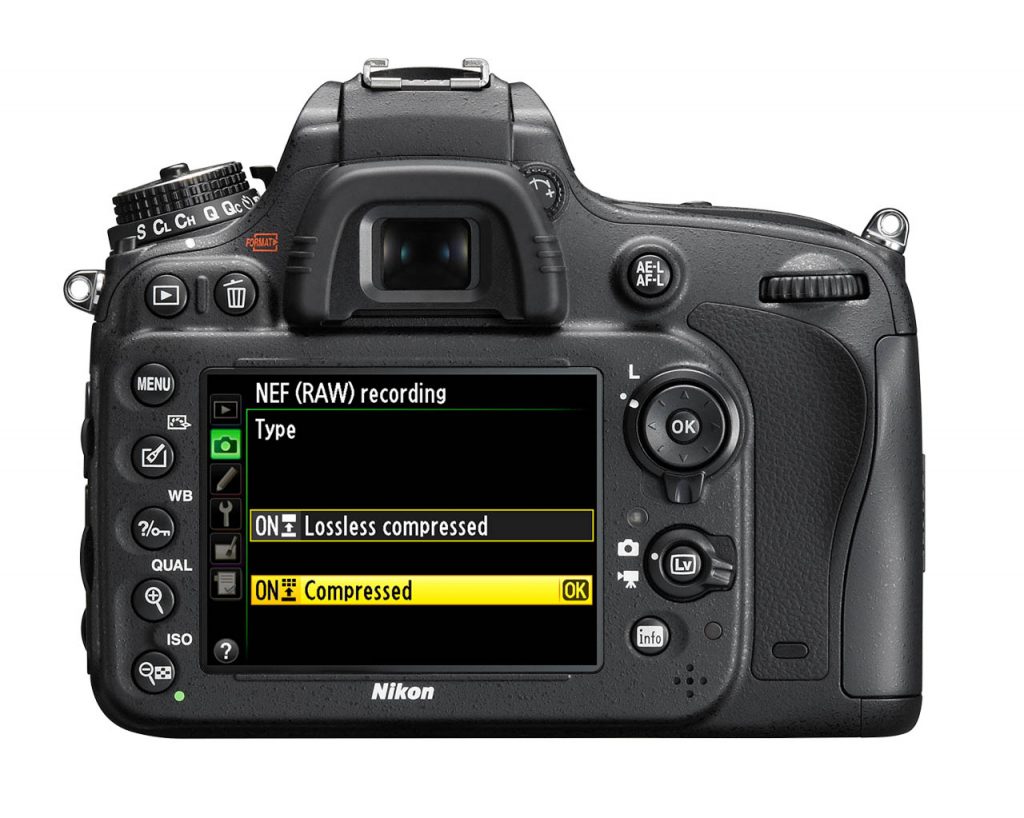 Nikon D610 - Nén