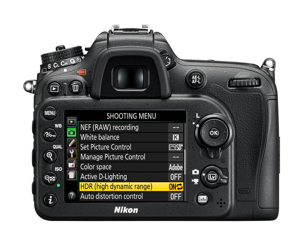 Chụp ảnh HDR trên Nikon D7100