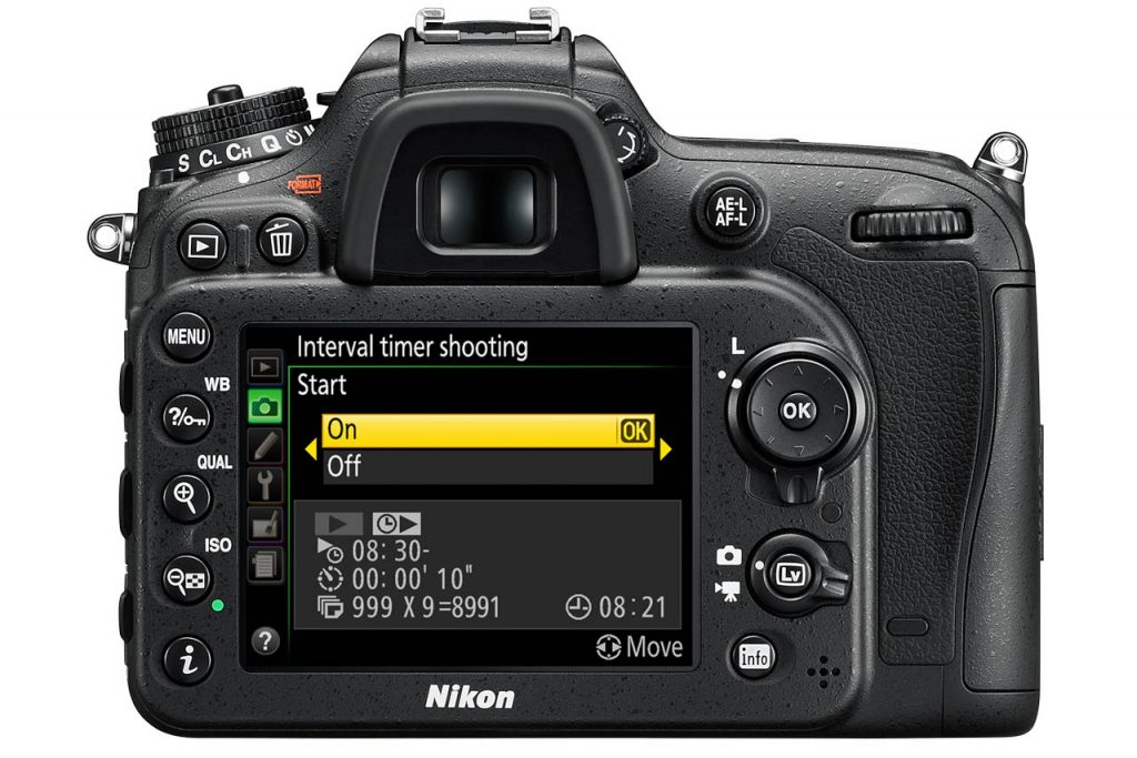 Sản phẩm timelapse của Nikon