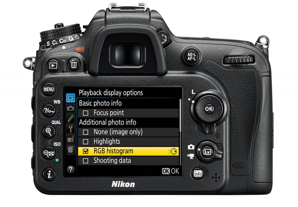 RGB Histogram Nikon