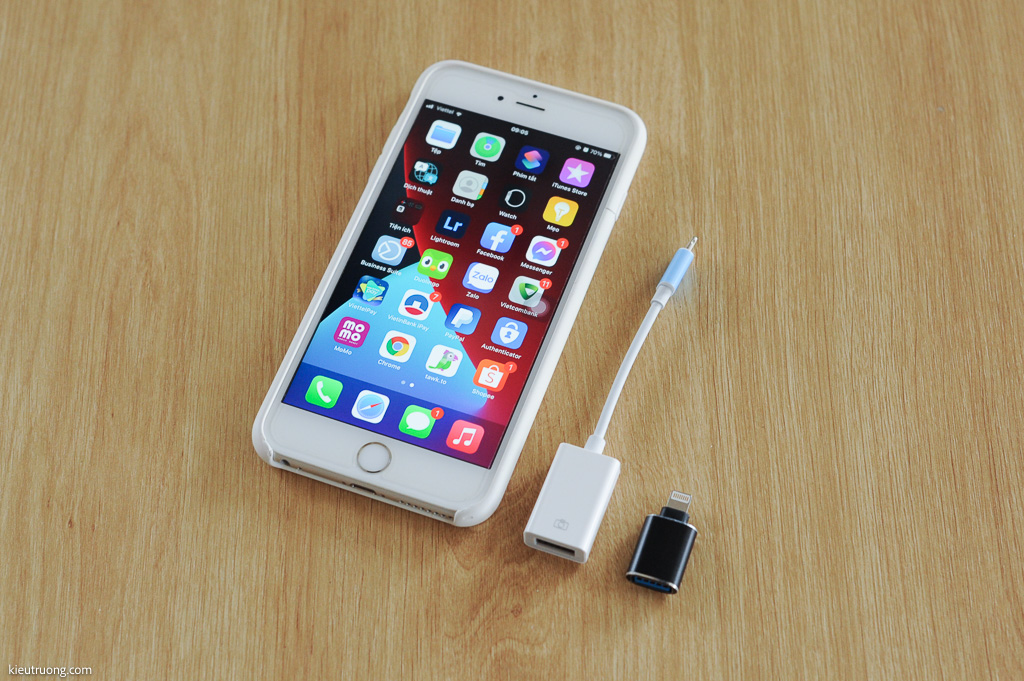 Cáp OTG cho iPhone 6s Plus