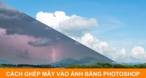 cách ghép mấy vào ảnh bằng Photoshop