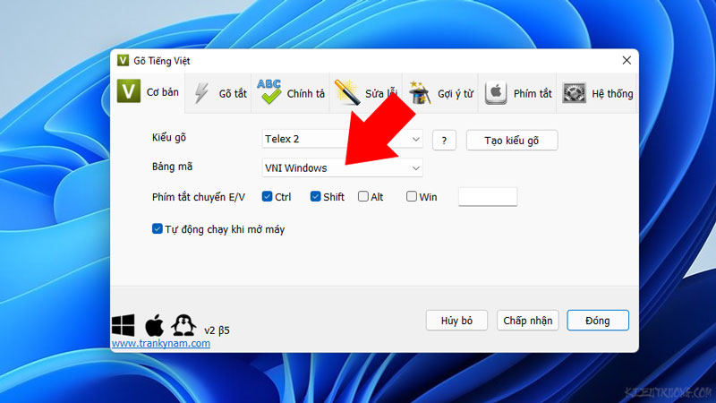 Gõ tiếng Việt trong Photoshop