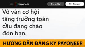 đăng ký payoneer