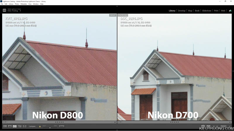 so sánh chất lượng ảnh nikon d800 vs d700 với ISO 6400