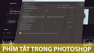 các phím tắt trong Photoshop