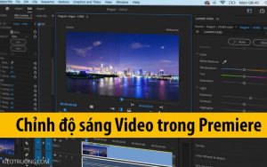 Chỉnh độ sáng Video trong Premiere
