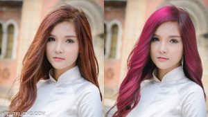 Ghép tóc bằng Photoshop
