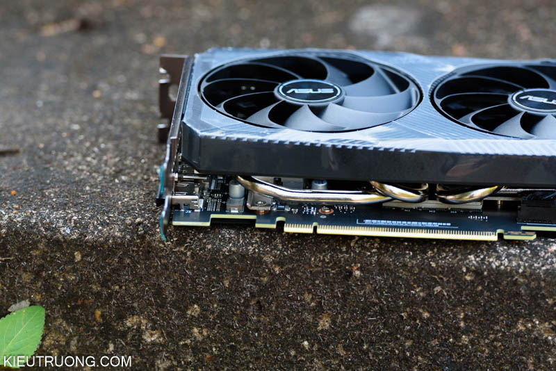 Đánh giá độ hoàn thiện trên ASUS Dual RTX 3060 12GB V2