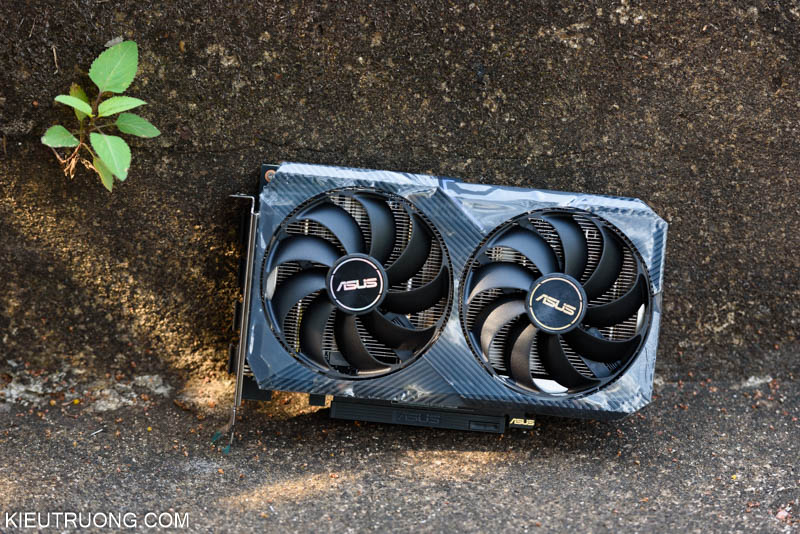 Đánh giá ngoại hình Card đồ họa ASUS Dual RTX 3060 12GB V2