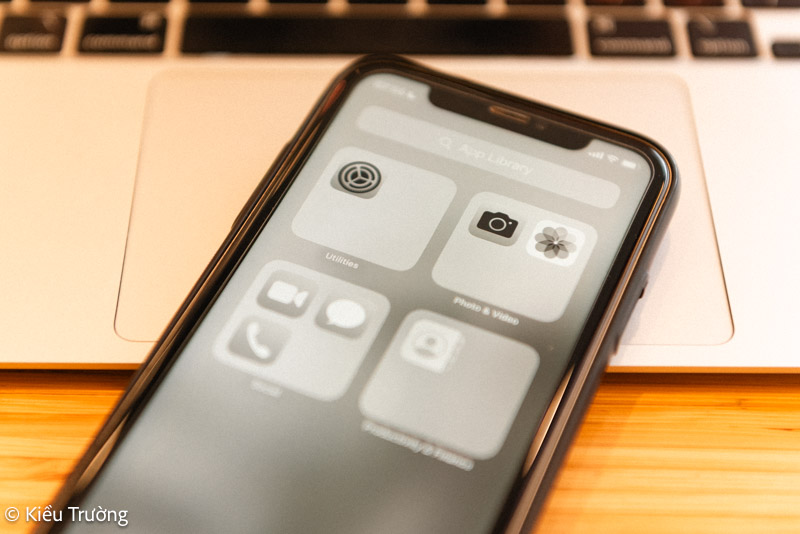 Cài đặt iPhone của người tối giản